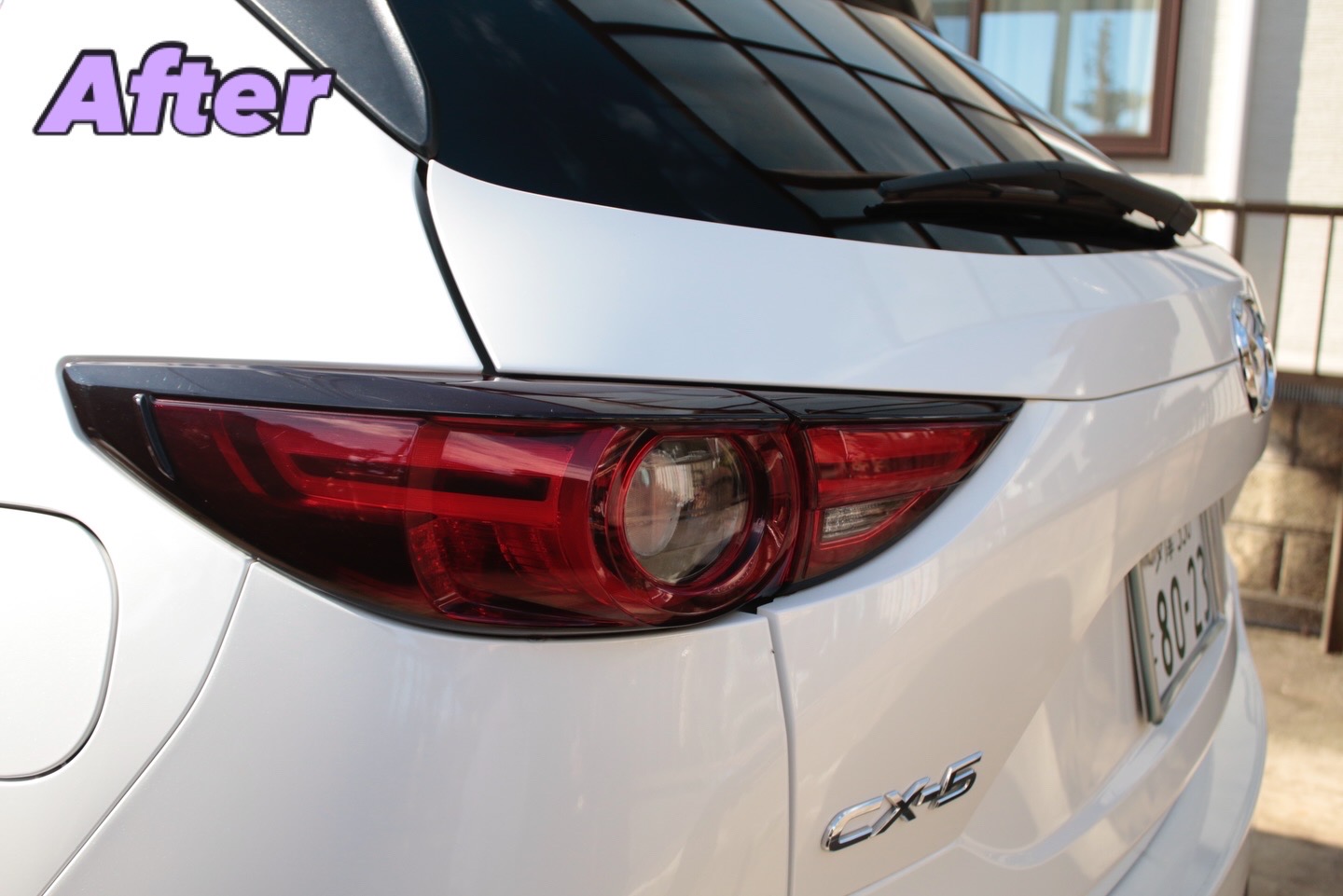 マツダーCX-5　撥水洗車