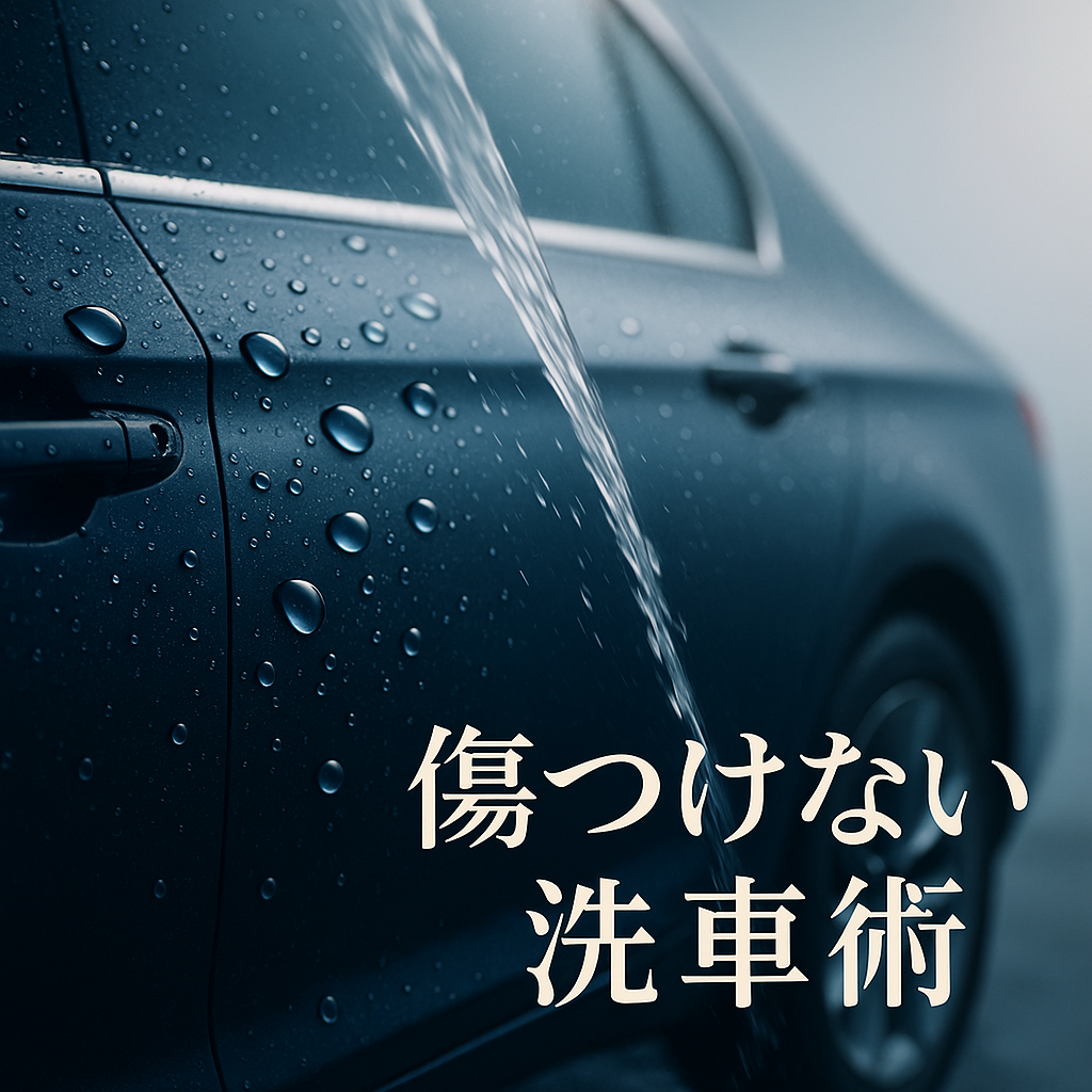 【洗剤なし】水洗い洗車だけで十分？プロが教える正しいやり方と洗剤が必要なケース