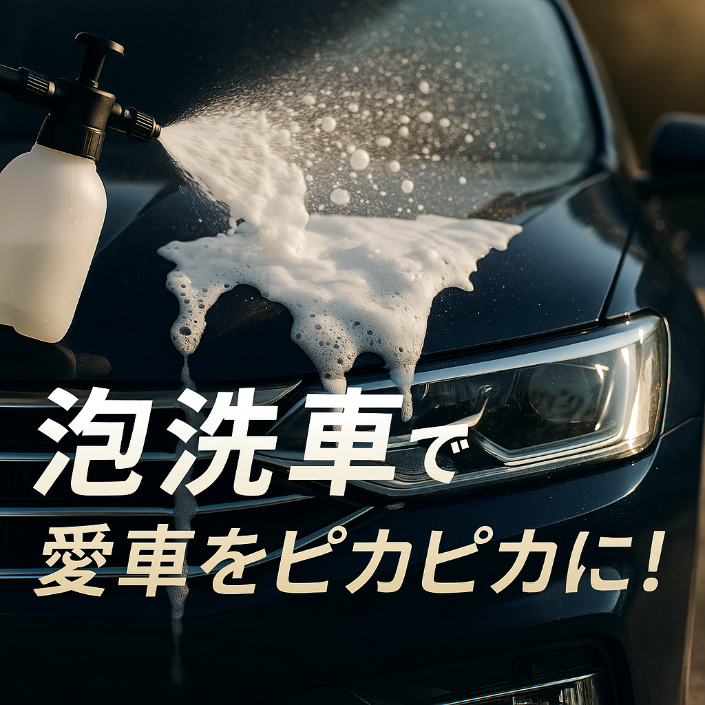 泡洗車スプレー最強はどれ？おすすめ比較ランキングと効果的な使い方