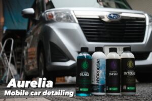 スバルージャスティ撥水洗車＋室内清掃